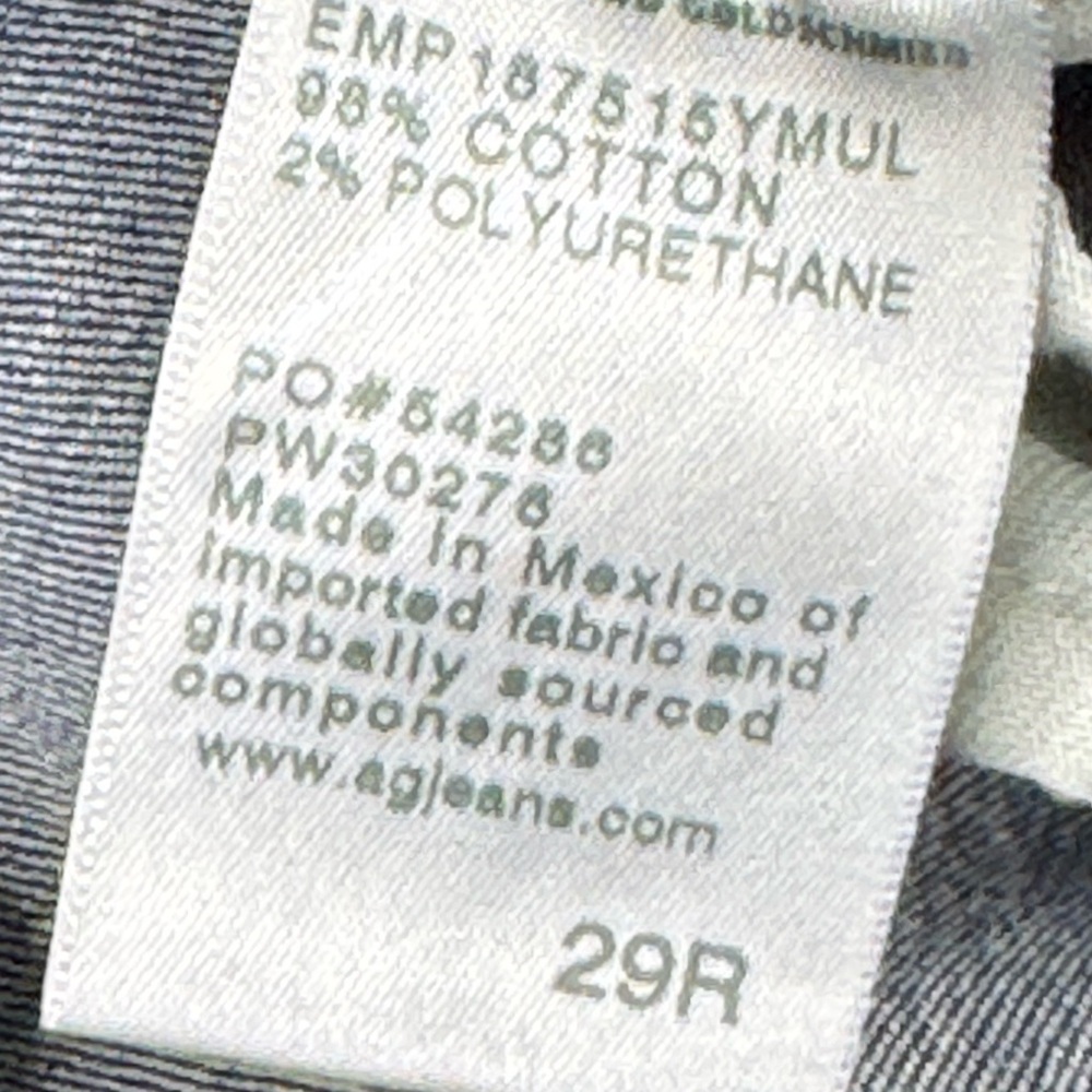 AG Mari High Rise Distressed Jeans - Picture 13 of 14